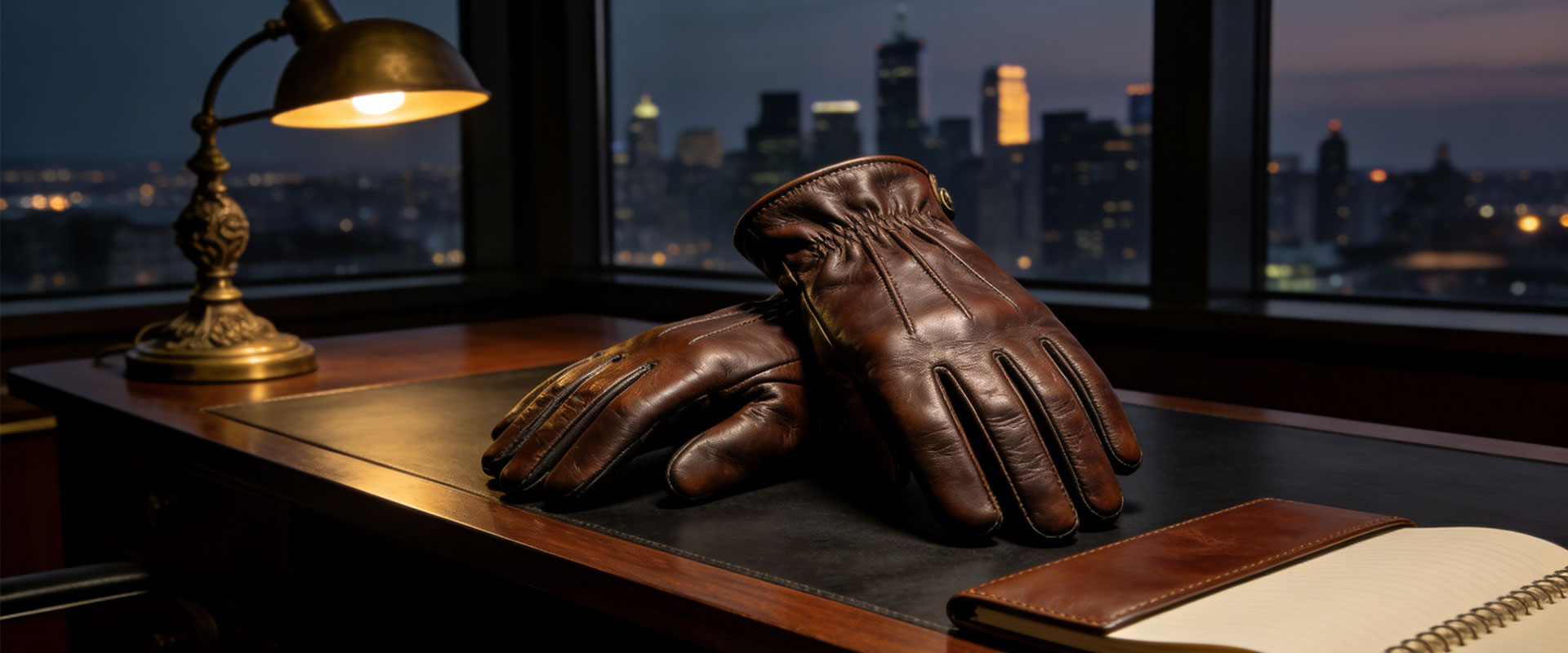 Luxury leather gloves